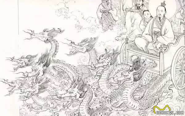 封神十大神兽：哮天犬、青鸾、玉麒麟、黑麒麟、黑虎、五色神牛