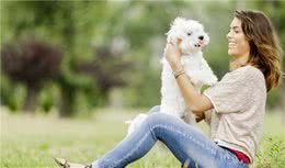 狗狗对你做这些动作，说明“爱”到你不行，好好享受吧