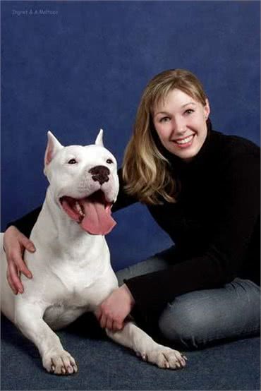 被世界100多个国家列为禁养第一种犬:阿根廷獒看到狮子都不怕