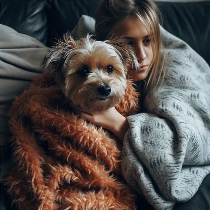 如果主人甲流，感冒了之后继续照料猫狗，甲流会传染给猫狗吗?