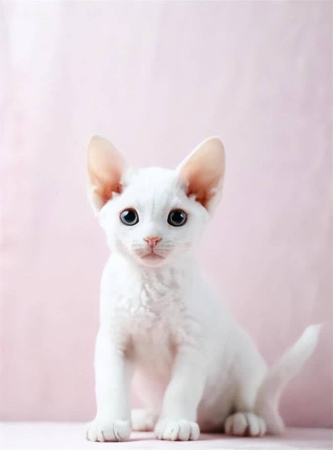 猫中精灵—德文卷毛猫