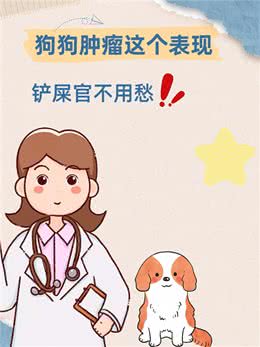 狗狗肿瘤有这个表现，铲屎官不用愁