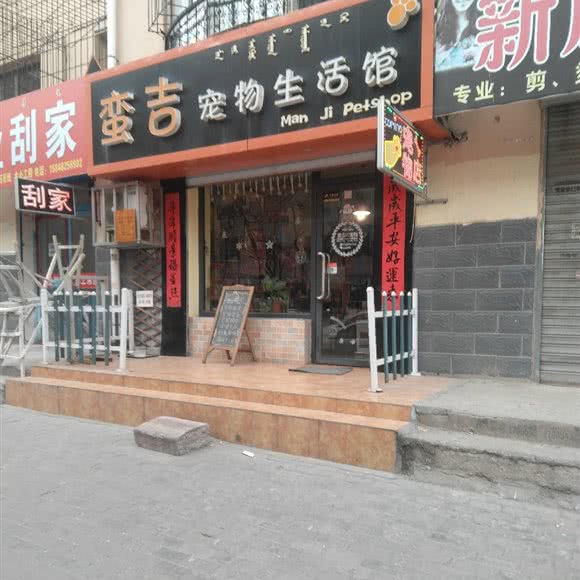 蛮吉宠物生活馆:包头市青山区民主路附近
