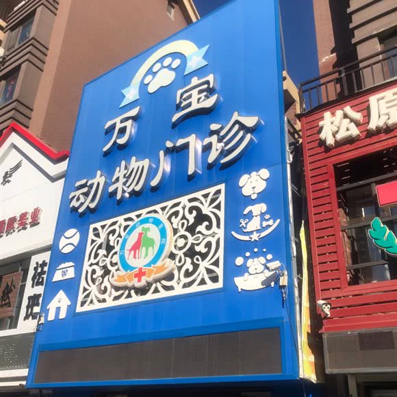 万宝动物门诊:松原市宁江区亚泰商圈附近