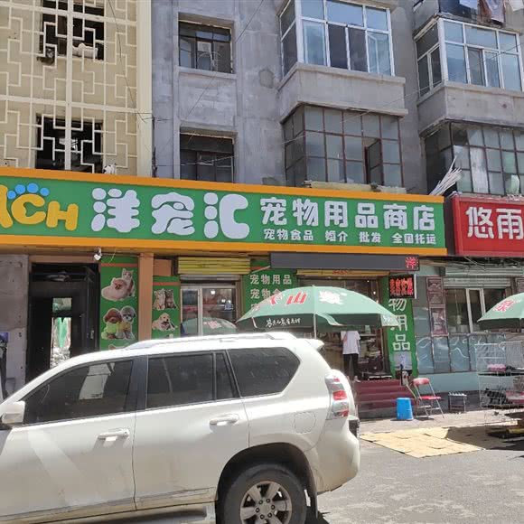 洋宠汇宠物用品商店:哈尔滨市道外区靖宇街沿线/阿拉伯广场附近
