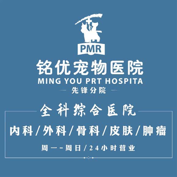 铭优宠物医院·24小时(先锋店):天津城区河东区区政府附近