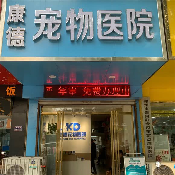 康德宠物医院(南大街店):郑州市管城回族区火车站/二七广场附近