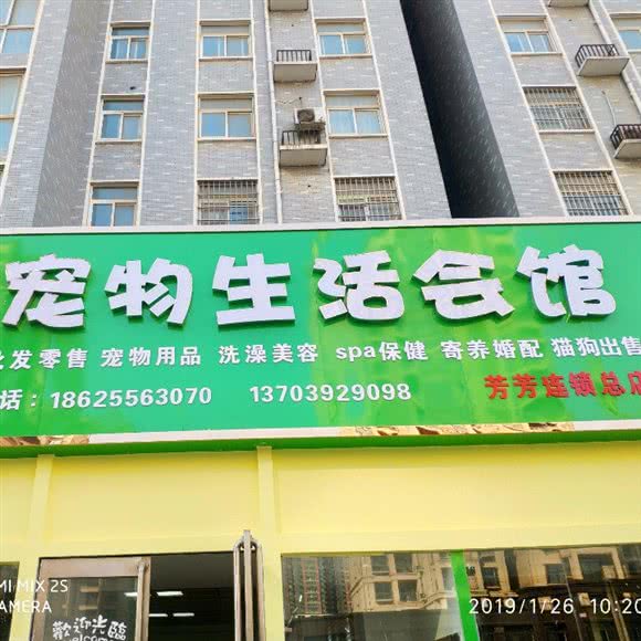 芳芳宠物生活会馆:郑州市新郑市龙湖镇附近