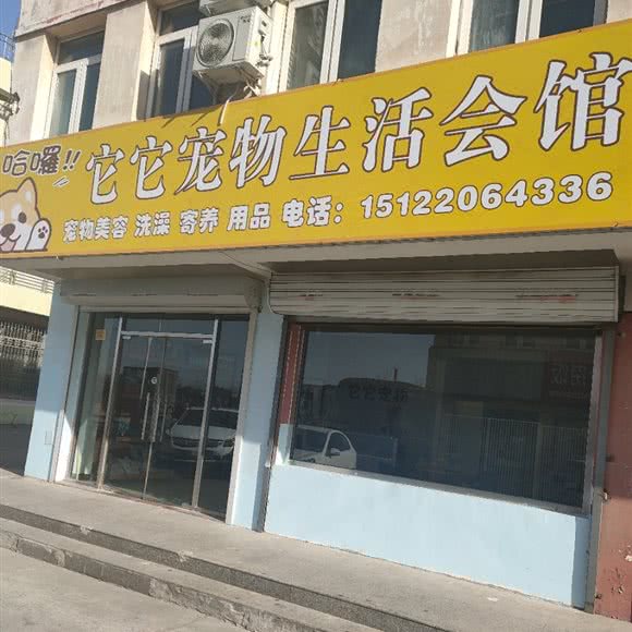 它它宠物生话会馆:天津城区东丽区军粮城附近