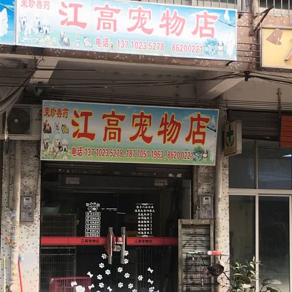 江高宠物店:广州市白云区江高镇附近