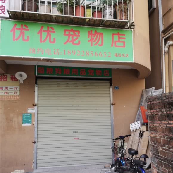优优宠物店(福田总店):深圳市福田区新洲/石厦附近