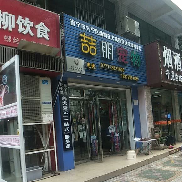 喆朋宠物:南宁市兴宁区万达/悦荟广场附近