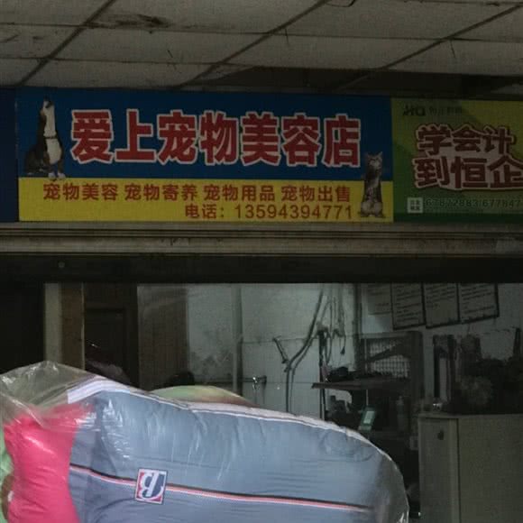 爱上宠物美容店:重庆城区渝北区加州花园附近