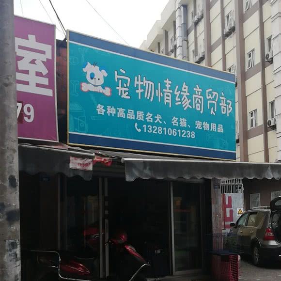 宠物情缘商贸部:成都市成华区双林路附近