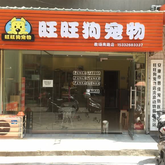 旺旺狗宠物(教场南路店):安康市汉滨区永安门附近