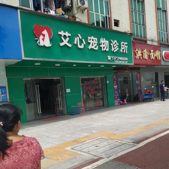 艾心宠物诊所:东莞市桥头镇广隆百货附近