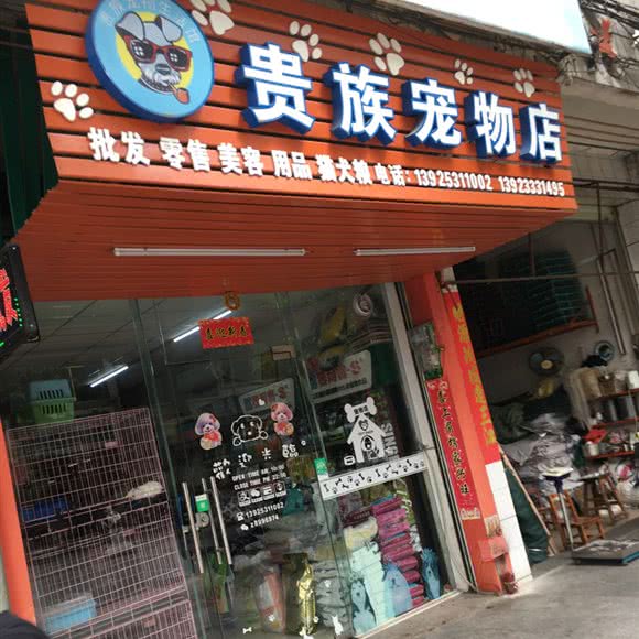 贵族宠物店:中山市小榄镇小榄城轨站附近