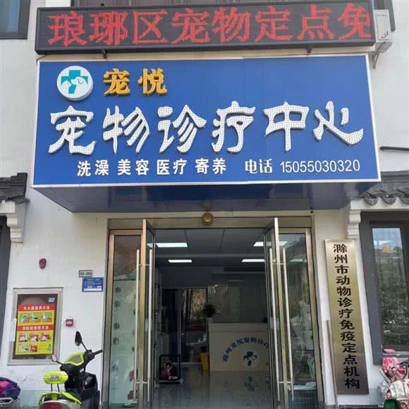 宠悦宠物诊疗中心:滁州市琅琊区